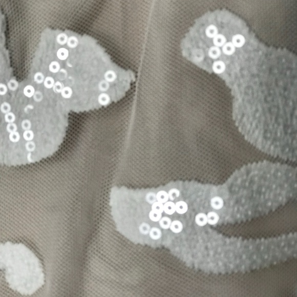 GB_Strapless_Flower Sequins Dress - Picture 5 of 8